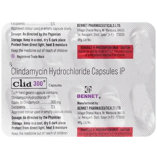clid 300mg capsule 10's